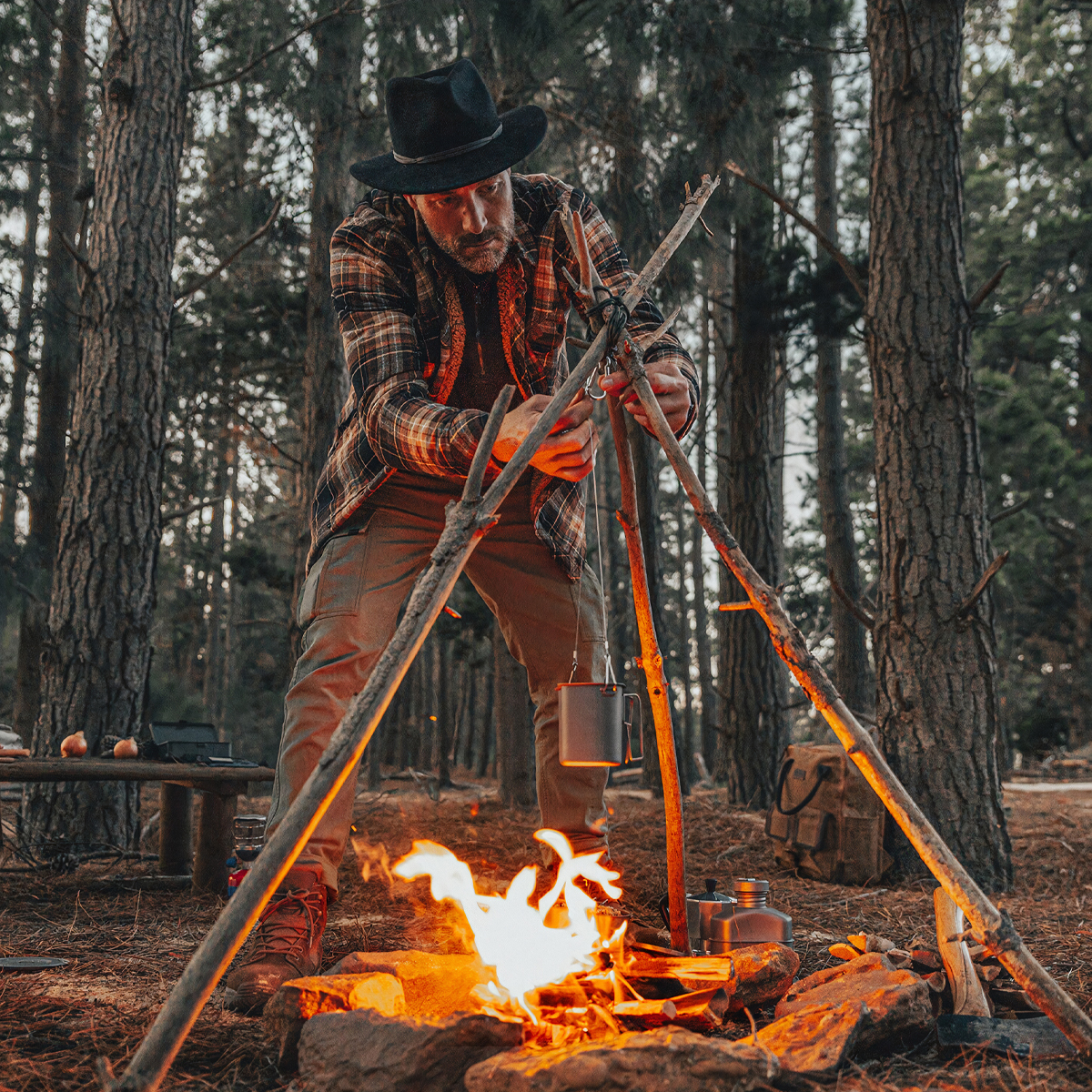 Bộ Bidong Cá nhân Titatium Cho Người Đi Rừng Naturehike