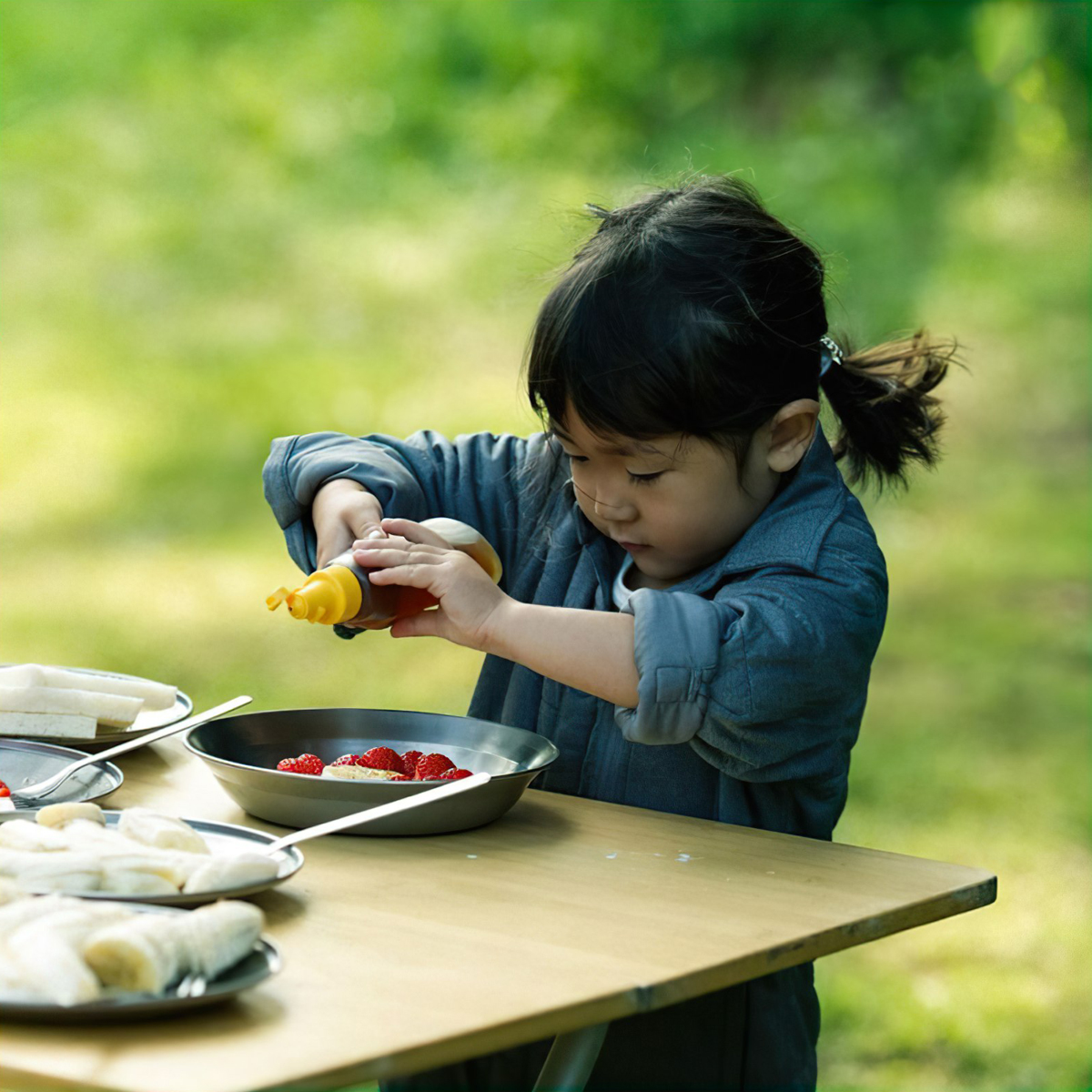 Bộ Chén Đĩa Cắm Trại Du Lịch ( bộ gia đình ) Snowpeak Tableware Set L Family