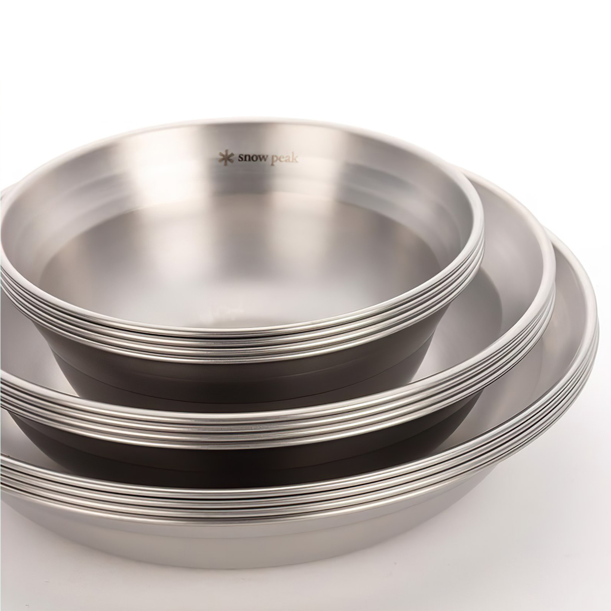 Bộ Chén Đĩa Cắm Trại Du Lịch ( bộ gia đình ) Snowpeak Tableware Set L Family