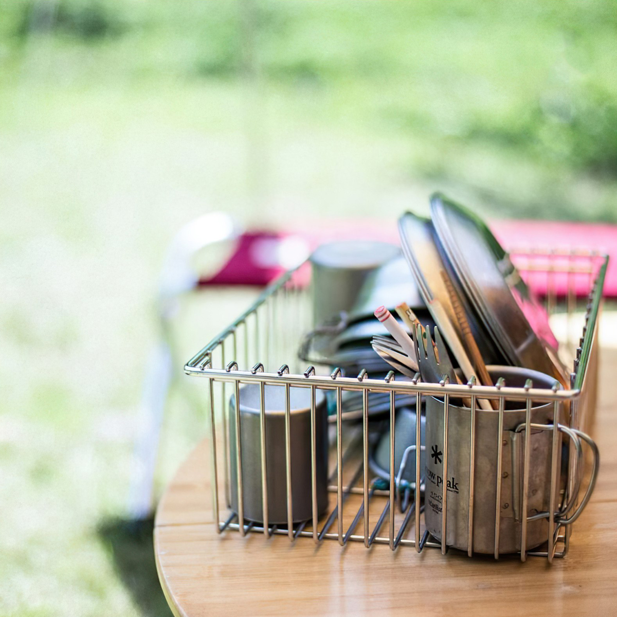 Bộ Chén Đĩa Cắm Trại Du Lịch ( bộ 1 người ) Snowpeak Tableware Set L