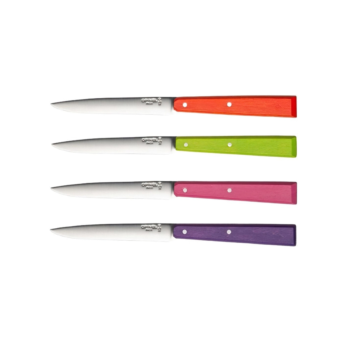 Bộ Dao Ăn Cán Gỗ Cắm Trại Opinel Pop Spirit