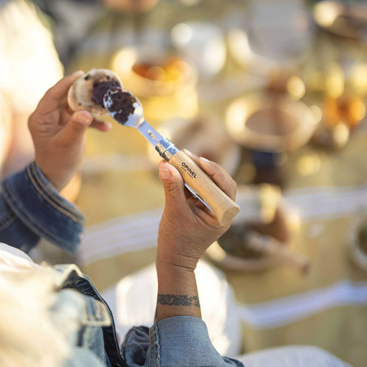 Bộ Dao Muỗng Nĩa Cắm Trại Opinel Picnic+ No.8