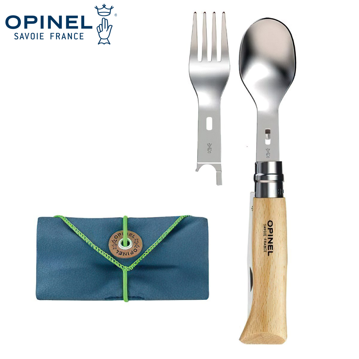 Bộ Dao Muỗng Nĩa Cắm Trại Opinel Picnic+ No.8