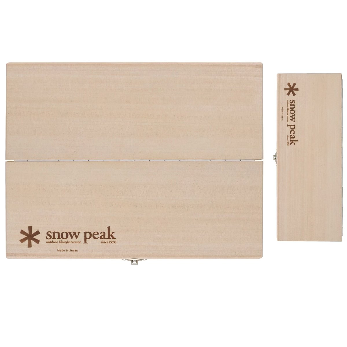 Bộ Dao Thớt Cắm Trại Du Lịch Snowpeak Chopping Board Set L