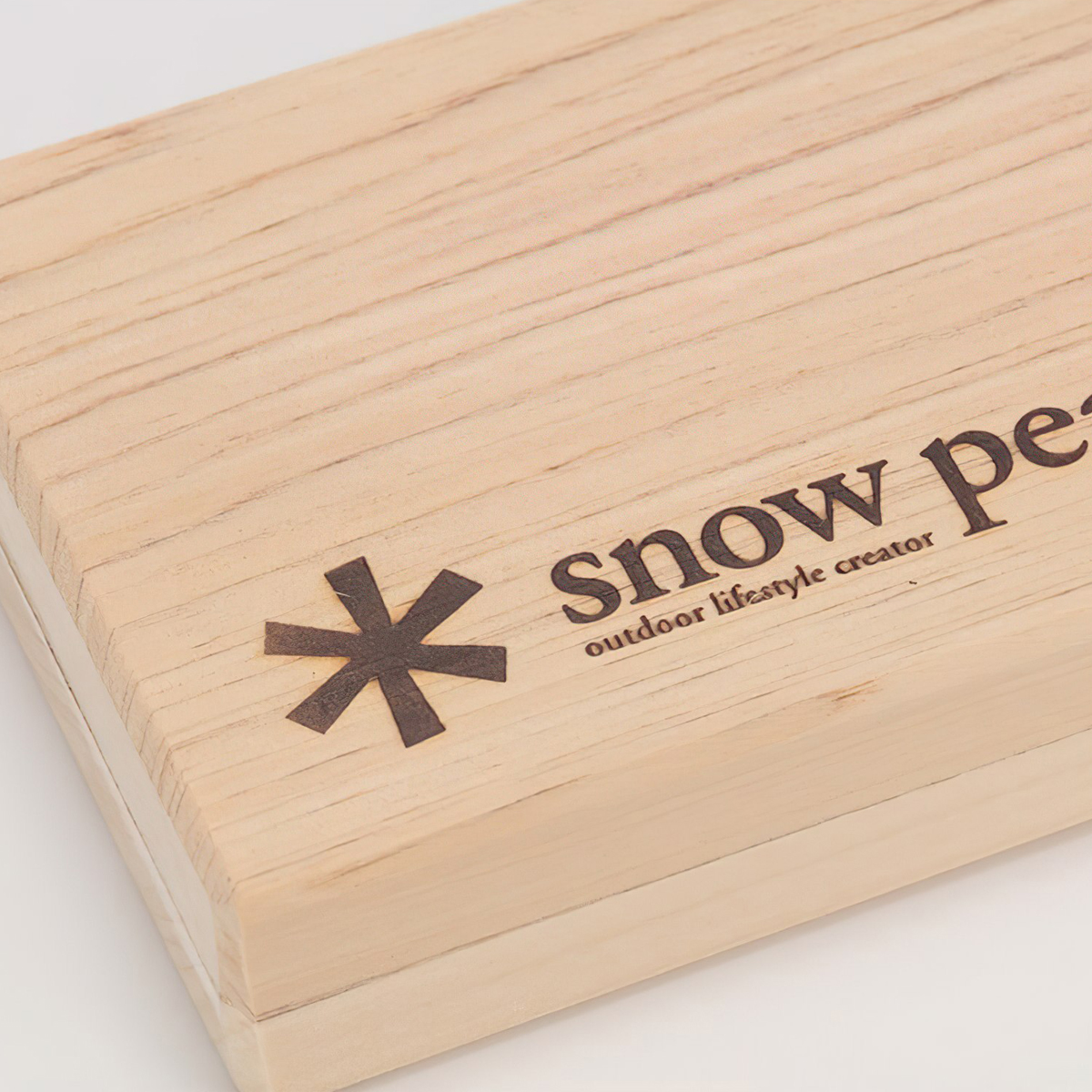 Bộ Dao Thớt Cắm Trại Du Lịch Snowpeak Chopping Board Set L