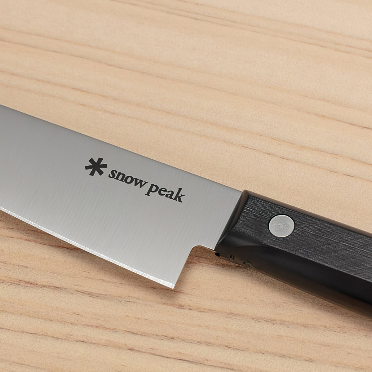 Bộ Dao Thớt Cắm Trại Du Lịch Snowpeak Chopping Board Set L