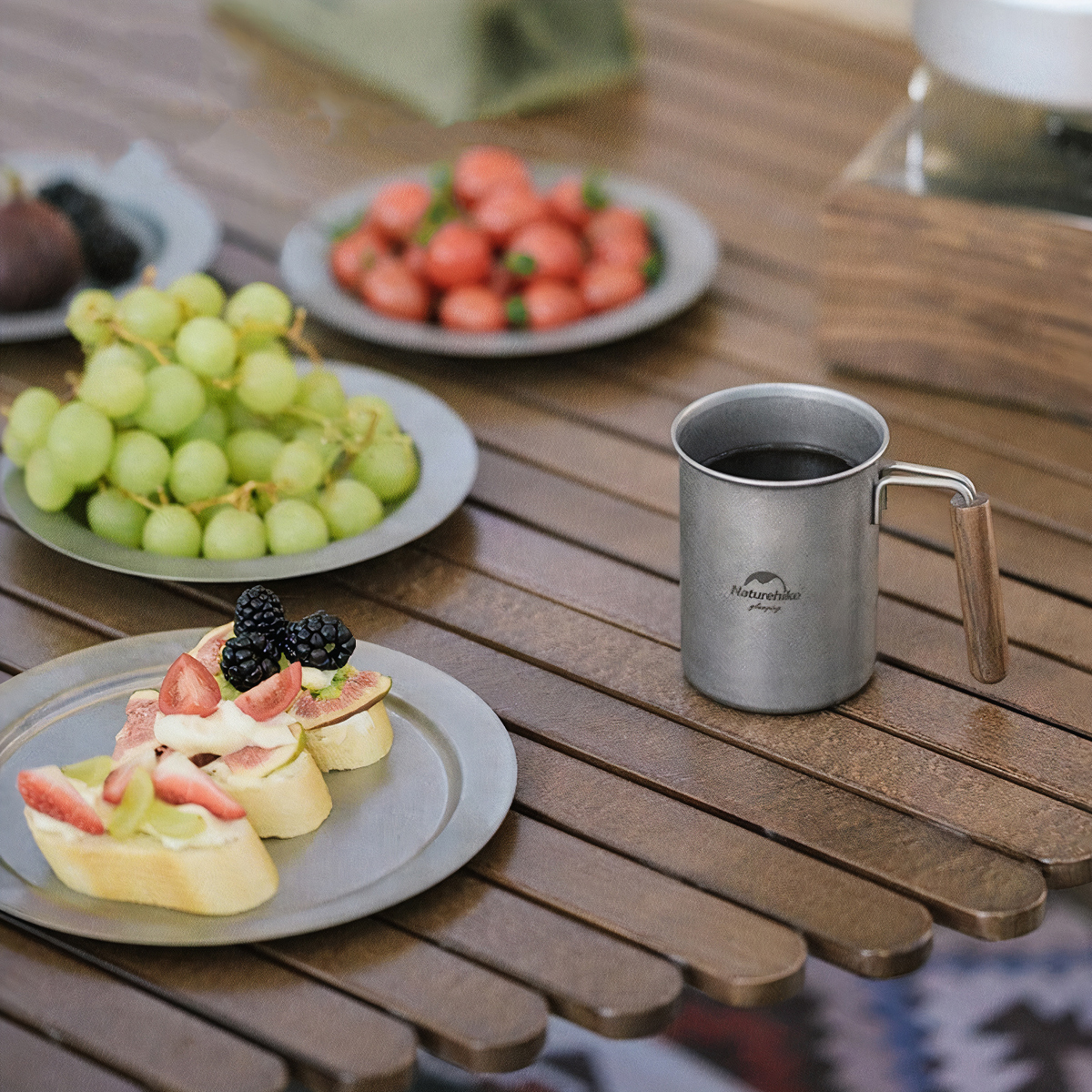 Bộ Dụng Cụ Ăn Uống Cắm Trại Dã Ngoại Naturehike