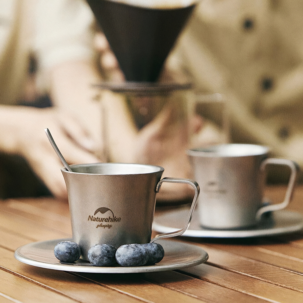 Bộ Dụng Cụ Ăn Uống Cắm Trại Dã Ngoại Naturehike
