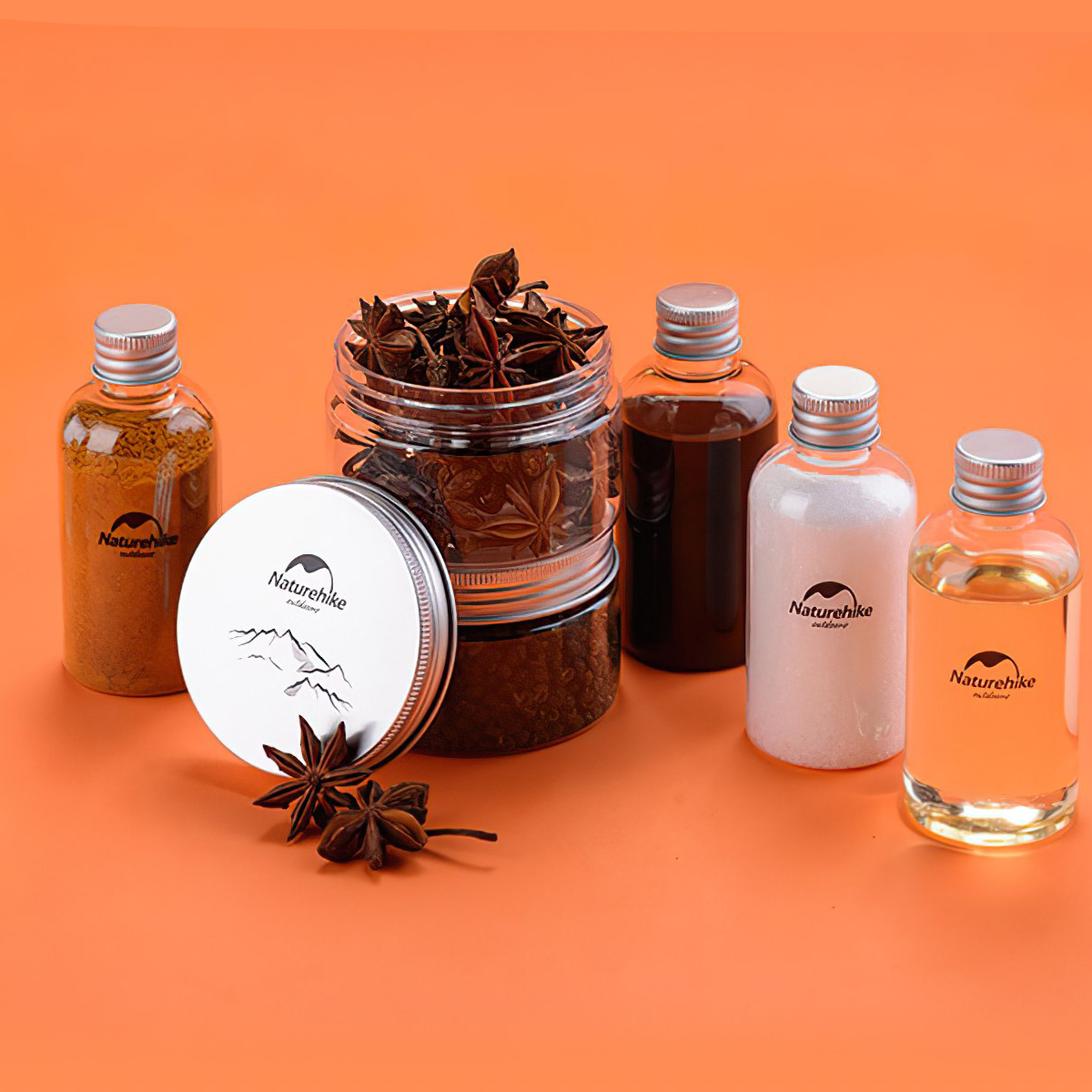 Naturehike Bộ Lọ Đựng Gia Vị Cắm Trại - Dã Ngoại