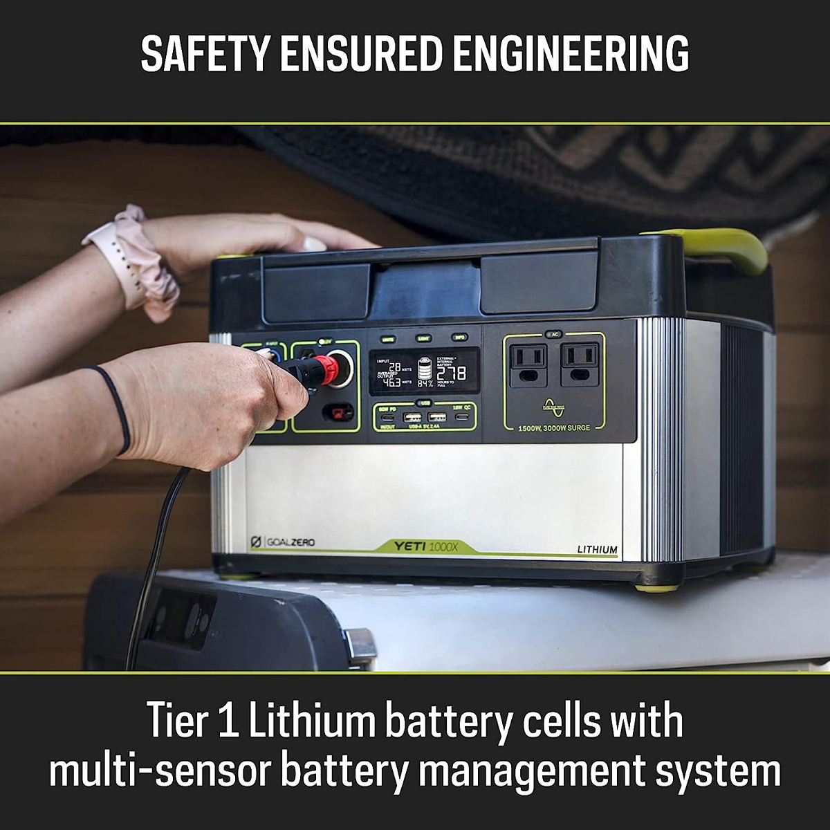 Bộ Lưu Điện Cắm Trại Goal Zero Yeti 1000X Portable Power Station