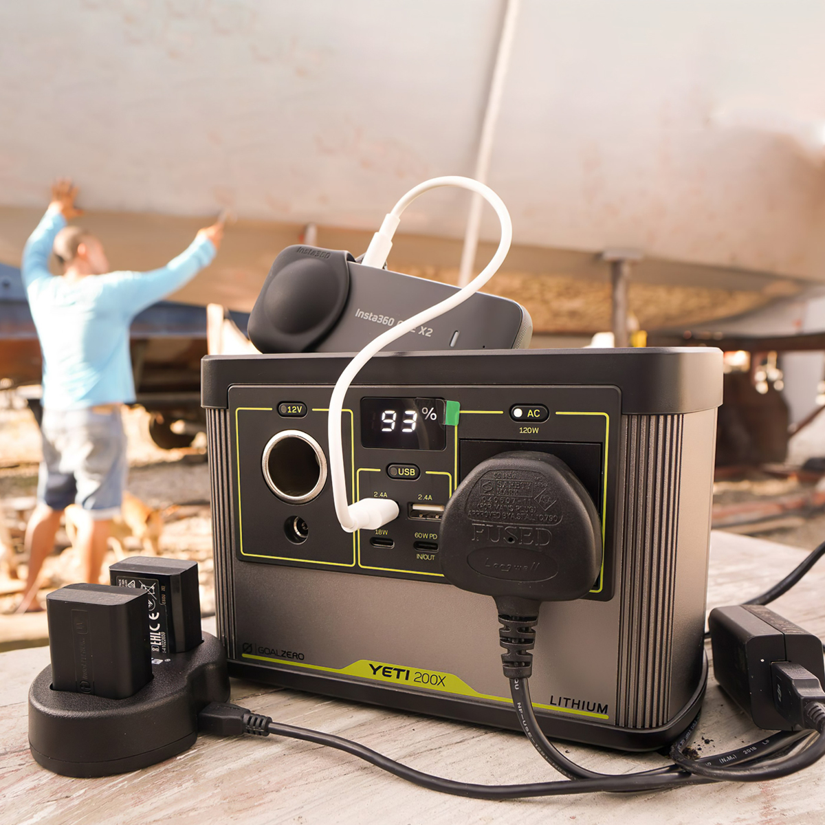 Bộ Lưu Điện Cắm Trại Goal Zero Yeti 200X Portable Power Station