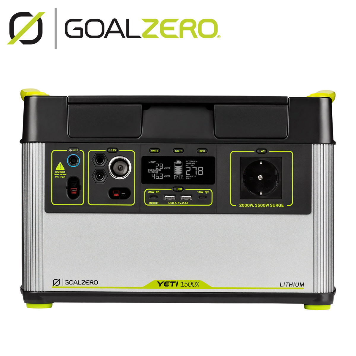 Bộ Lưu Điện Cắm Trại Goal Zero Yeti 1500X Portable Power Station