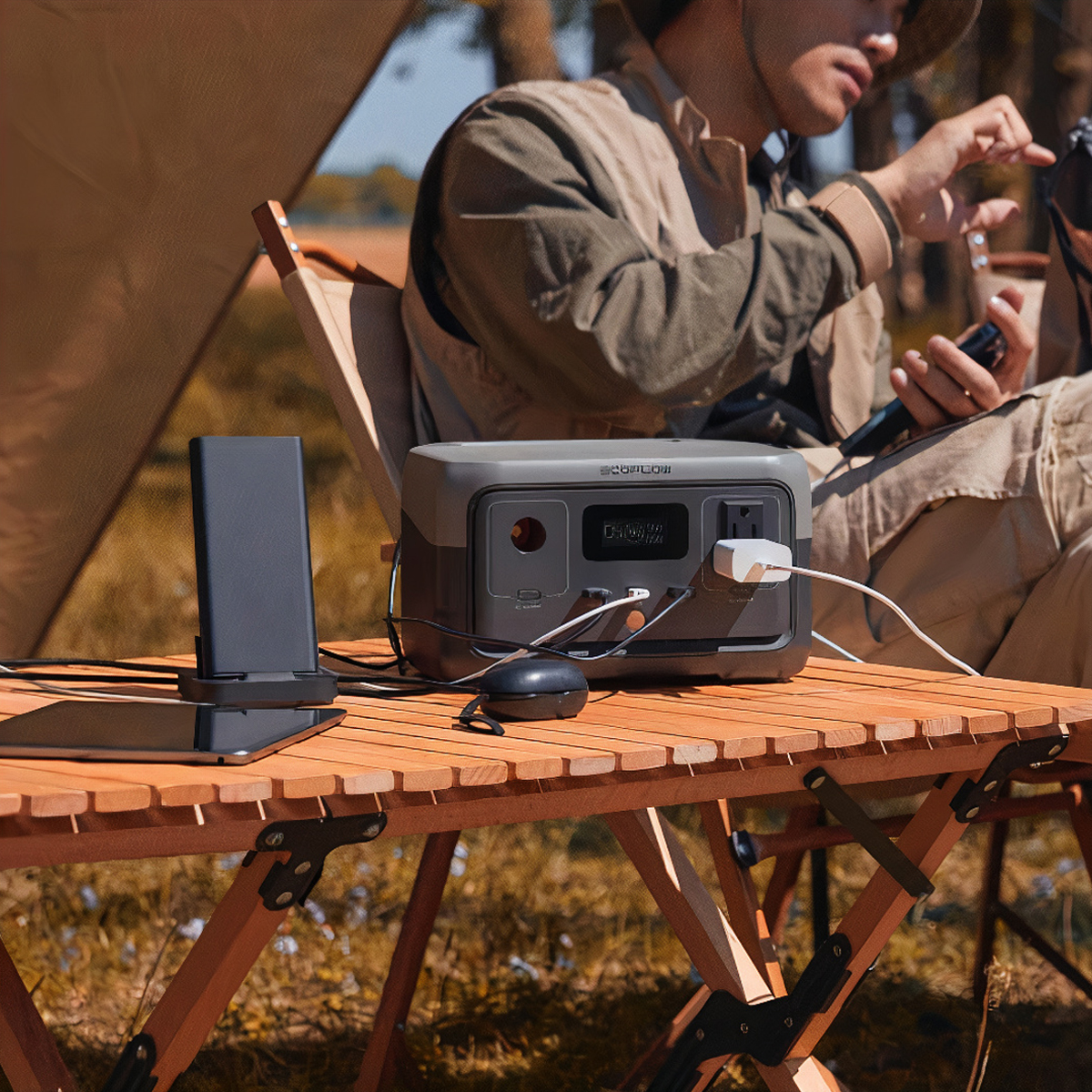 EcoFlow RIVER 2 Bộ Lưu Điện Cắm Trại Portable Power Station