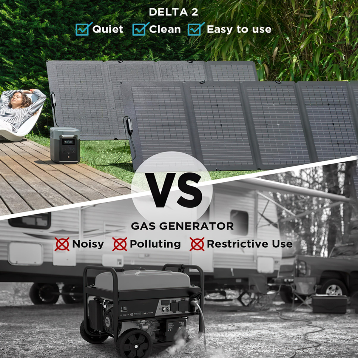 ECOFLOW DELTA 2 Bộ Lưu Điện - Trạm Tích Điện Portable Power Station