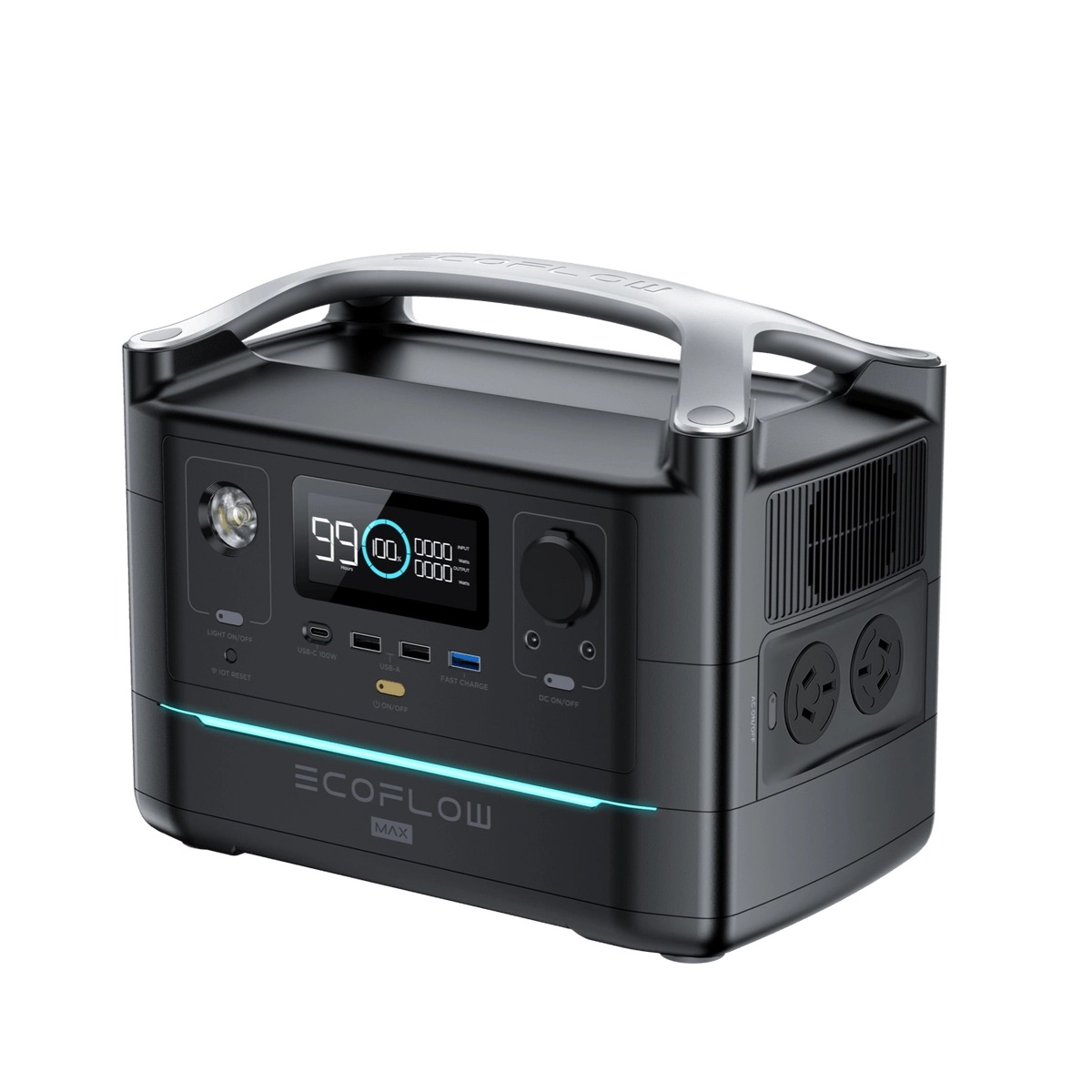 EcoFlow RIVER Max Bộ Lưu Điện - Trạm Tích Điện Portable Power Station