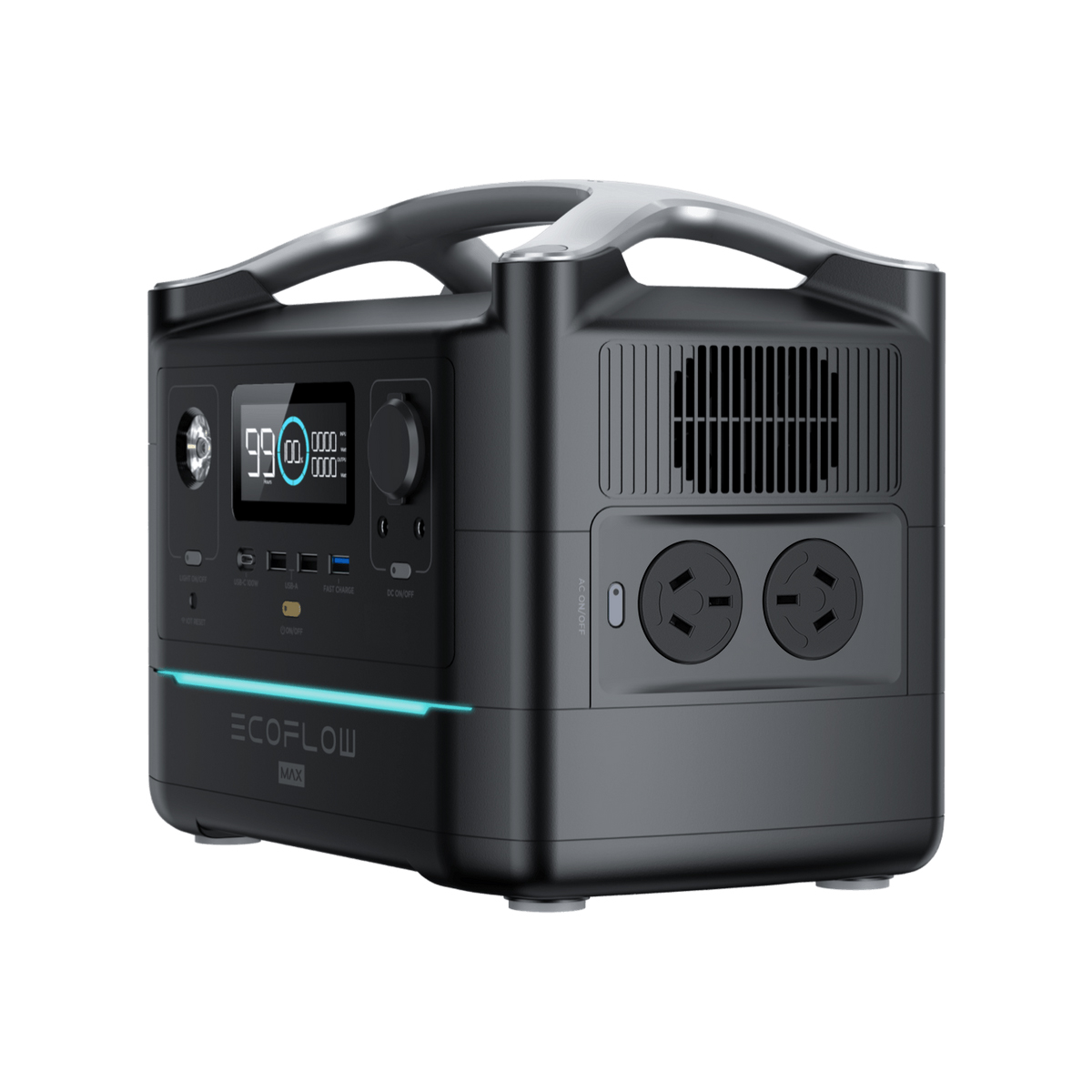 EcoFlow RIVER Max Bộ Lưu Điện - Trạm Tích Điện Portable Power Station