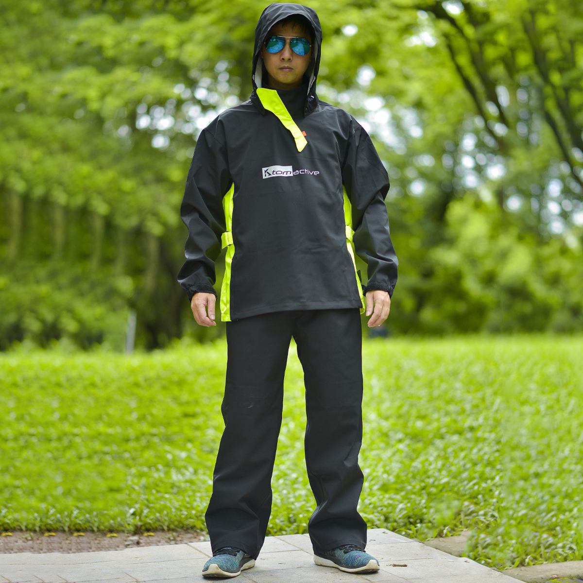 Bộ Mưa Chuyên Dụng Xe Máy - Màu Đen