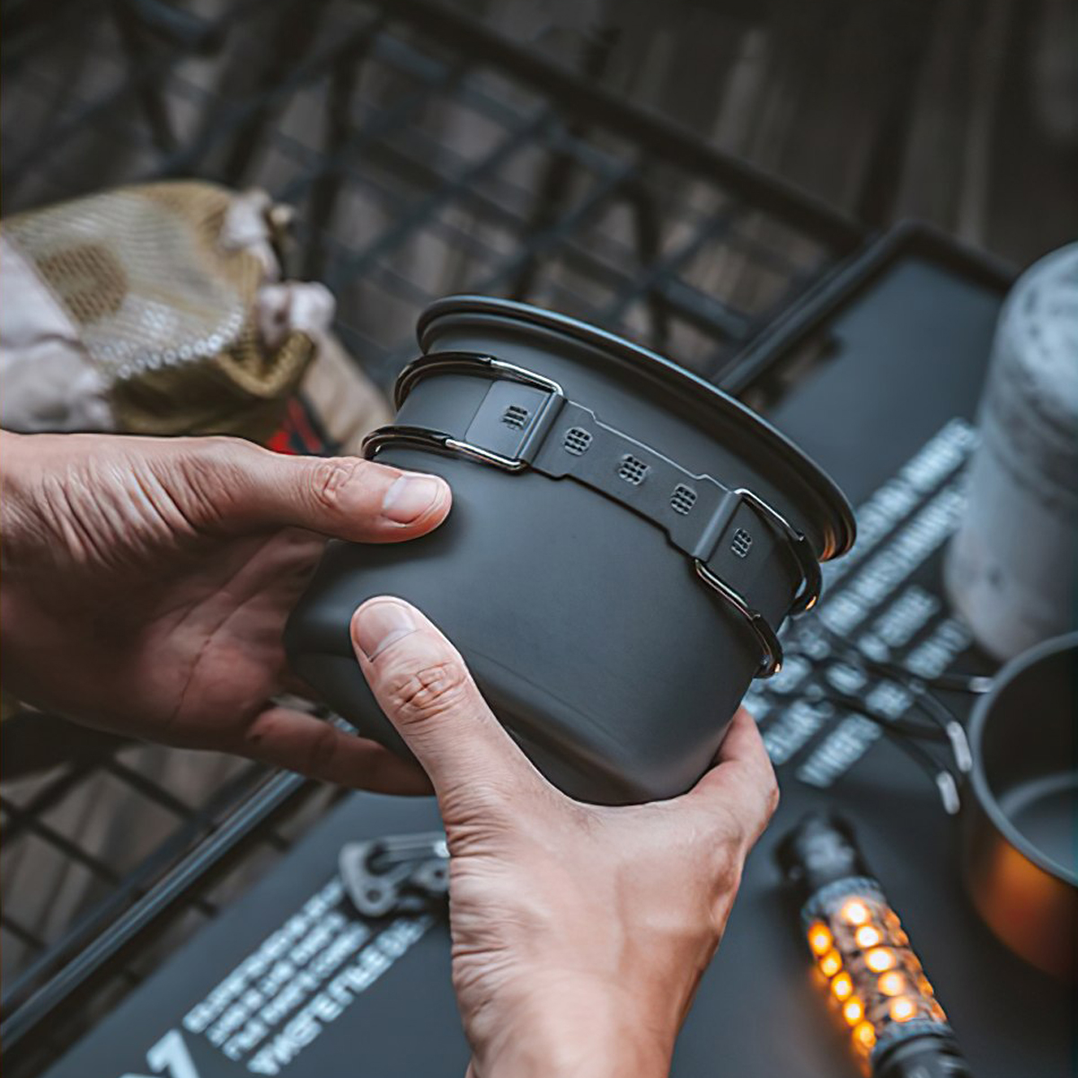 Bộ Nồi Cắm Trại Du Lịch Soto Easy Cooker