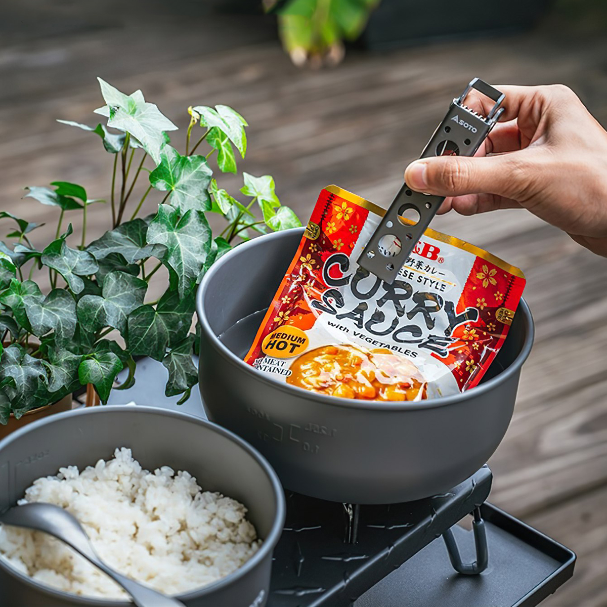 Bộ Nồi Cắm Trại Du Lịch Soto Navigator Cookware System