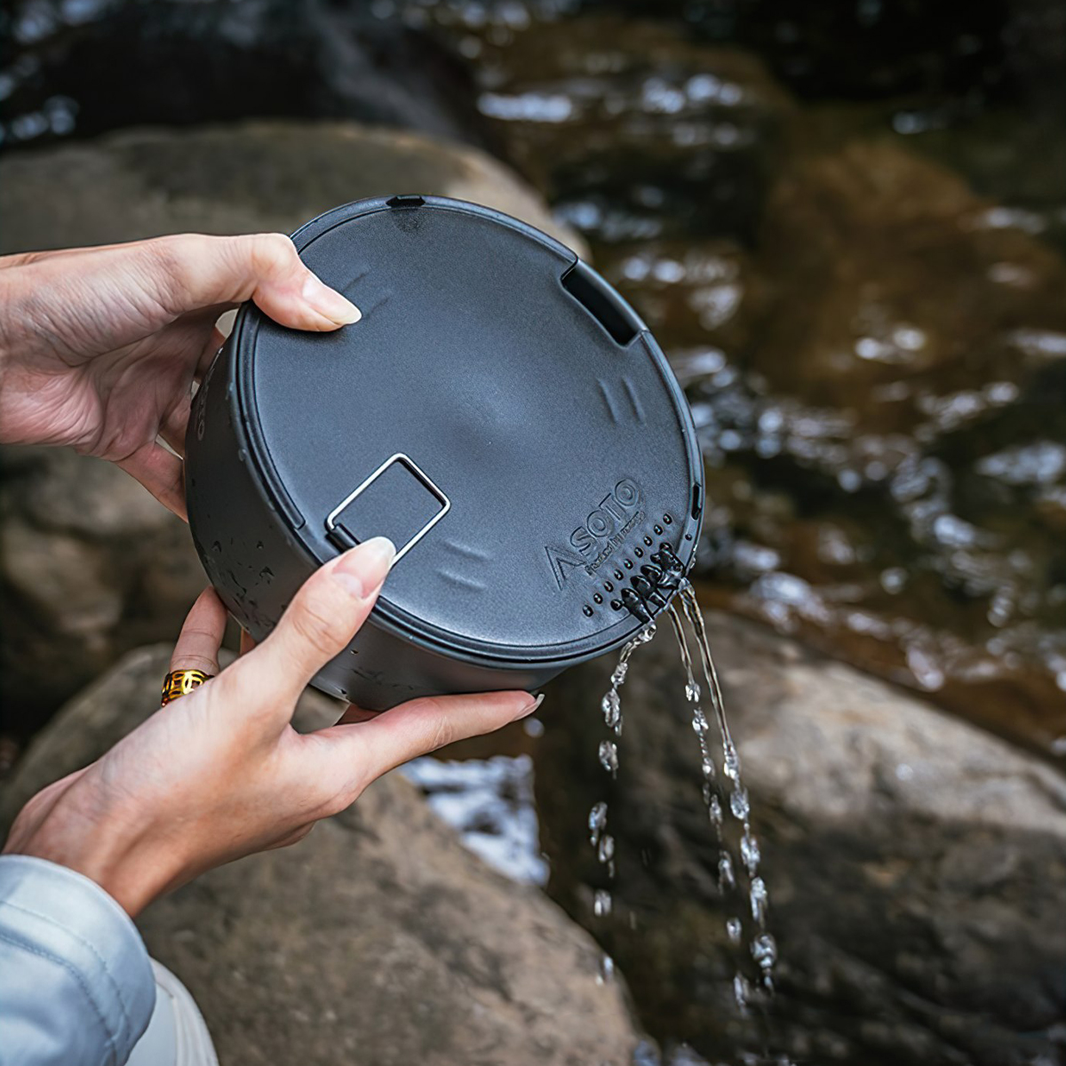 Bộ Nồi Cắm Trại Du Lịch Soto Navigator Cookware System