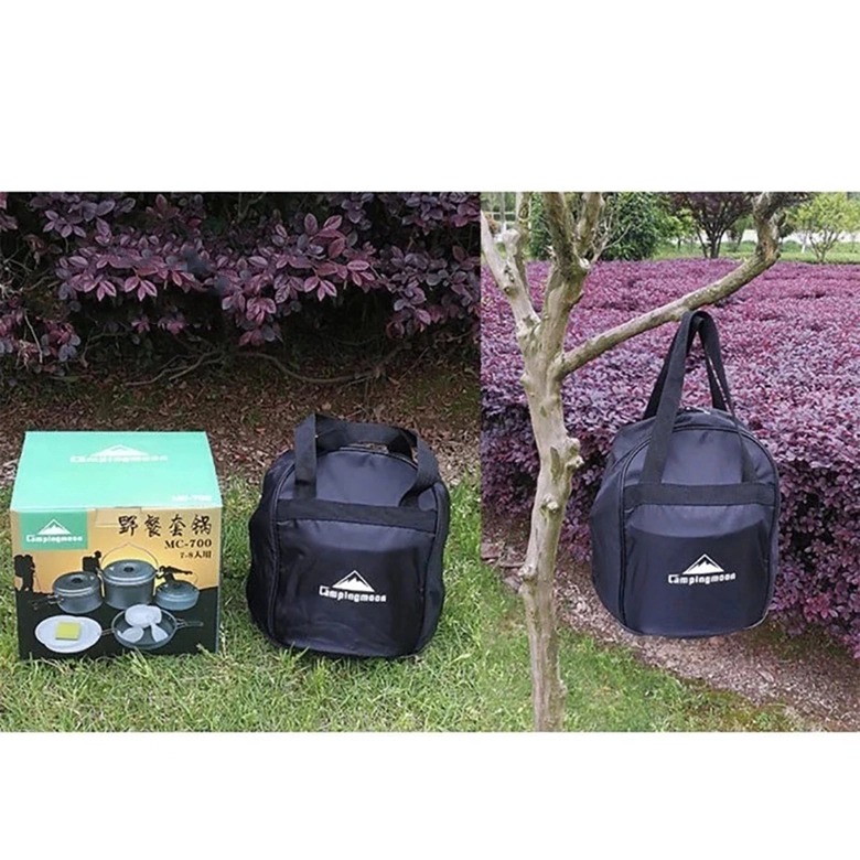 Campingmoon MC-700 Bộ Nồi Cắm Trại Dã Ngoại