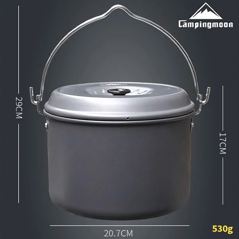 Campingmoon MC-700 Bộ Nồi Cắm Trại Dã Ngoại