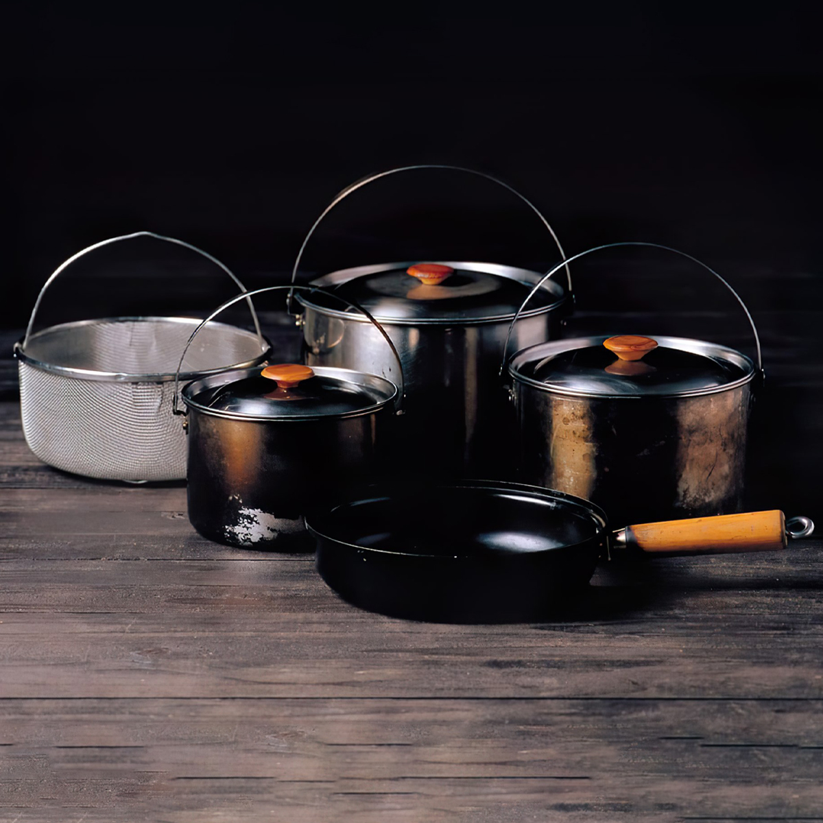 Bộ Nồi Nấu  Cắm Trại Du Lịch Snowpeak Field Cooker Pro.1