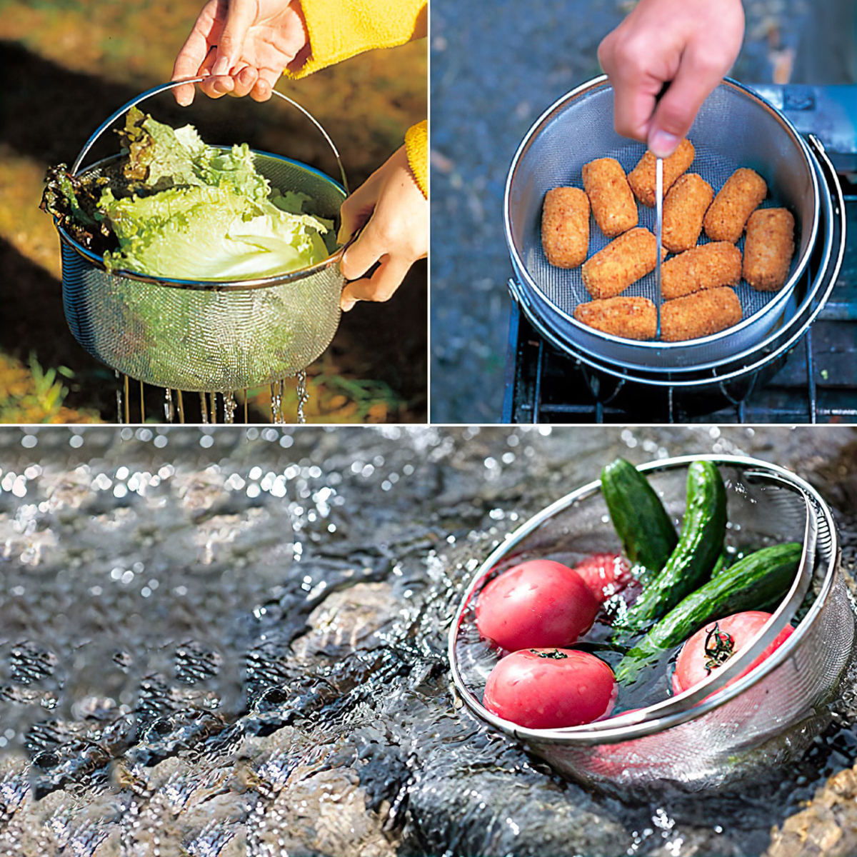 Bộ Nồi Nấu Cắm Trại Du Lịch Snowpeak Field Cooker Pro.3