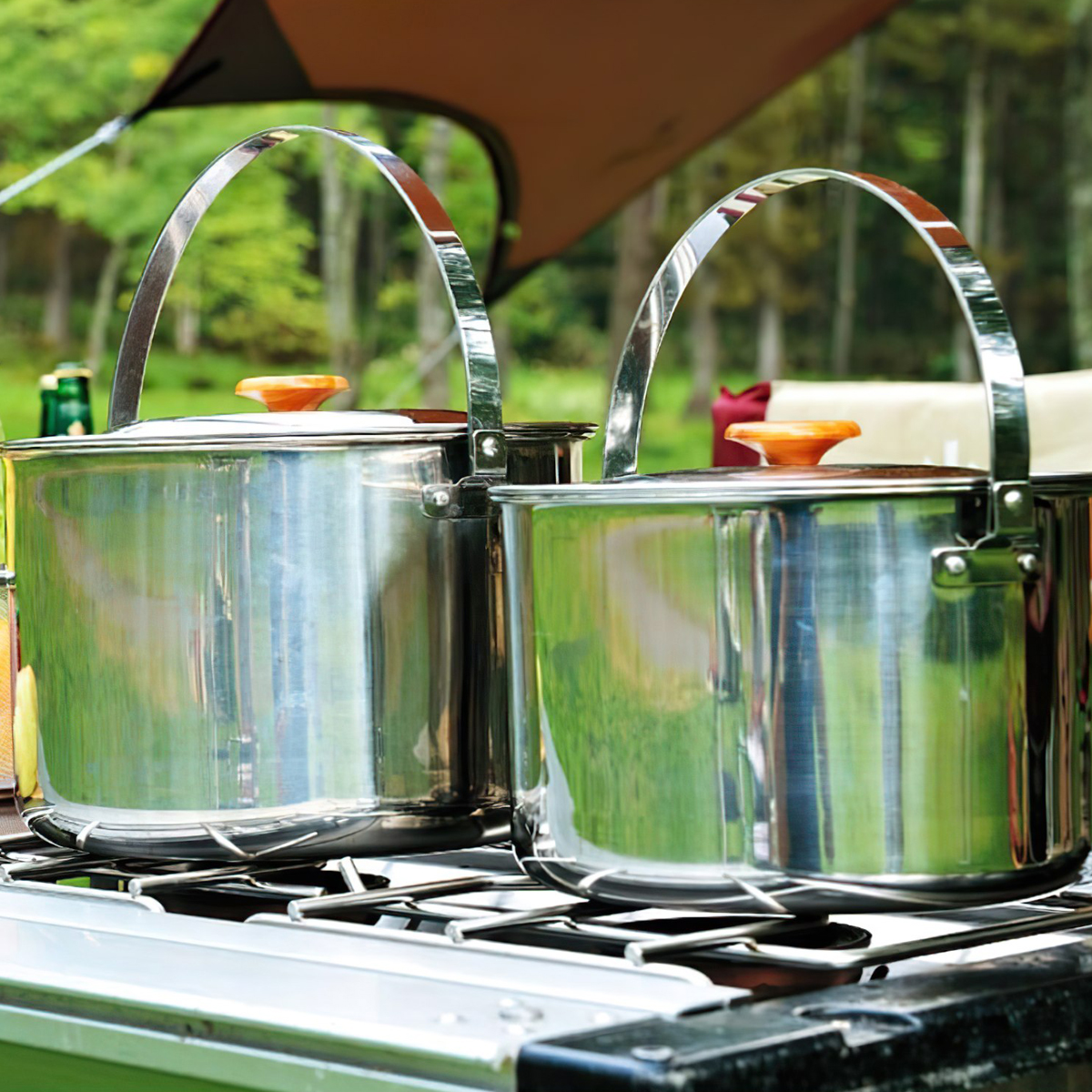 Bộ Nồi Nấu Cắm Trại Du Lịch Snowpeak Field Cooker Pro.3