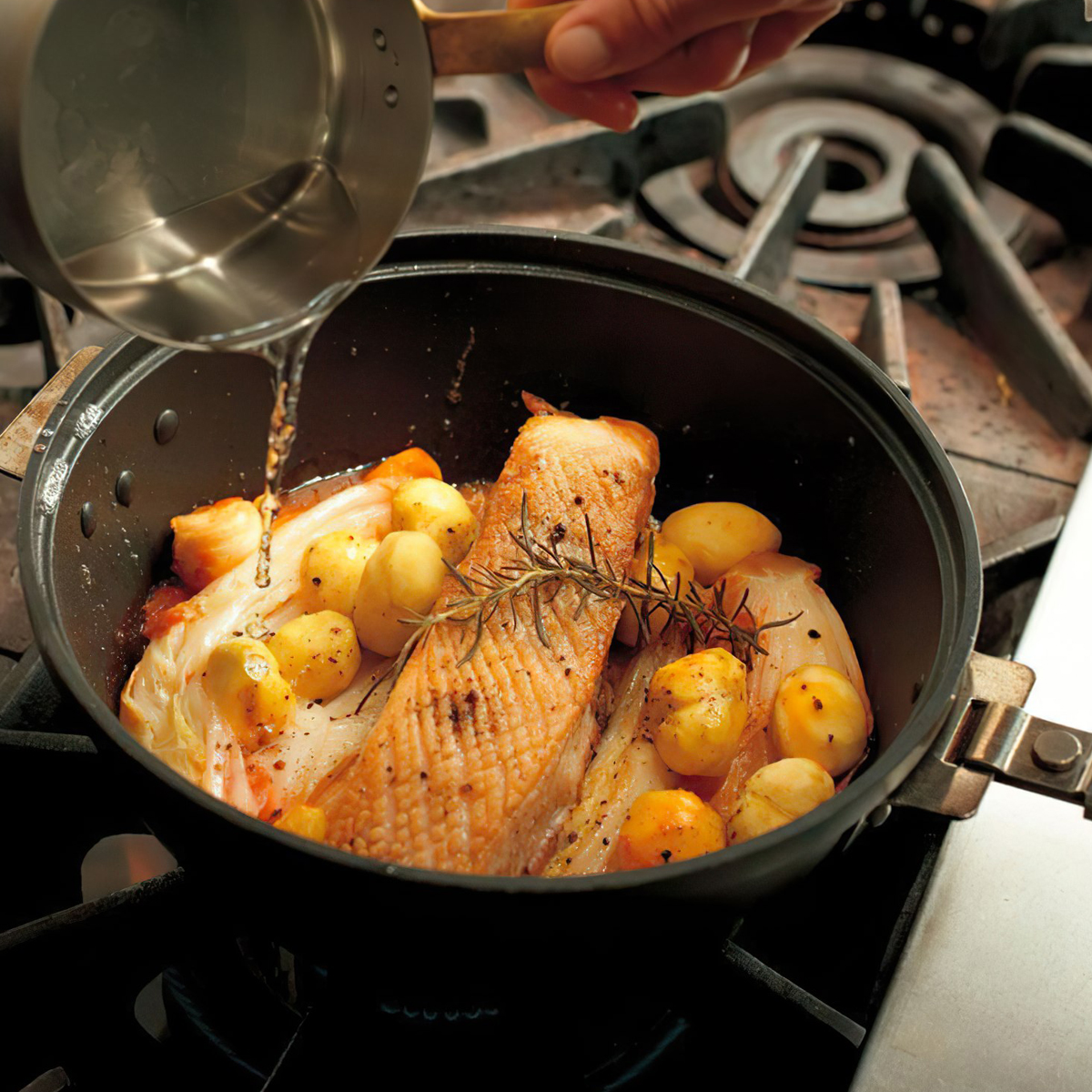 Snowpeak Bộ Nồi Nấu Nấu Cắm Trại Du Lịch Field Cooker Pro