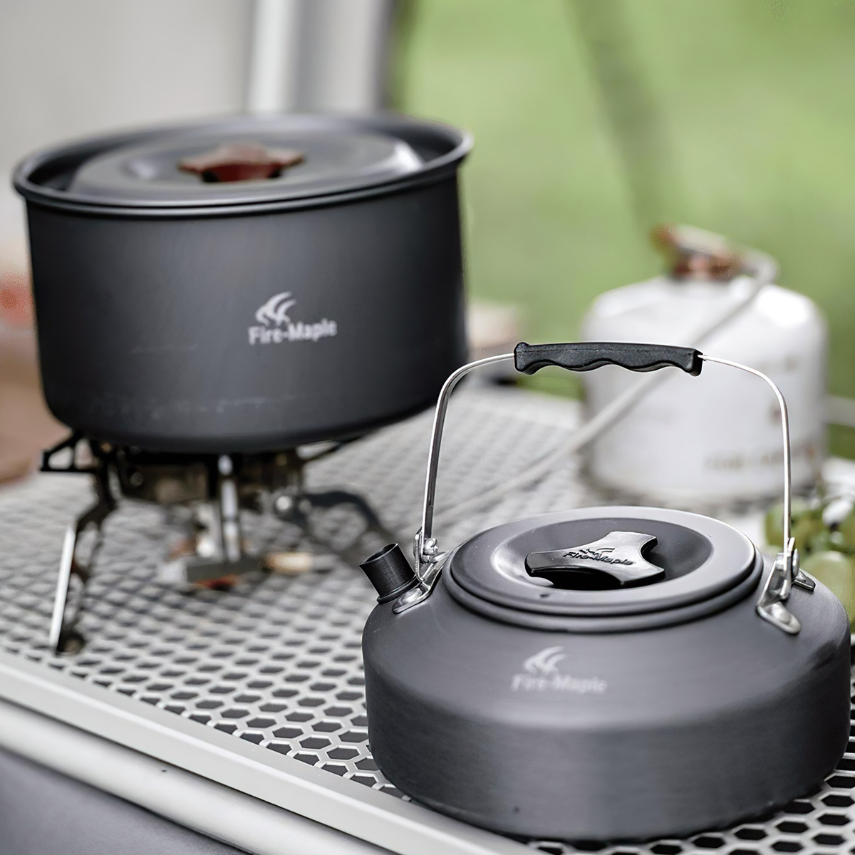 Fire Maple FMC-212 Bộ Nồi Nhôm (5 món) Cắm Trại