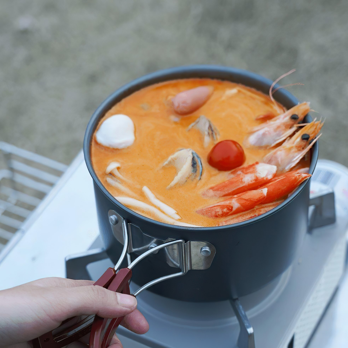 Fire Maple FMC-212 Bộ Nồi Nhôm (5 món) Cắm Trại