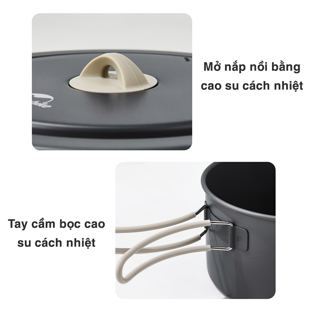 Naturehike Bộ Nồi Nhôm Xếp Gọn Cắm Trại CNH22CJ002