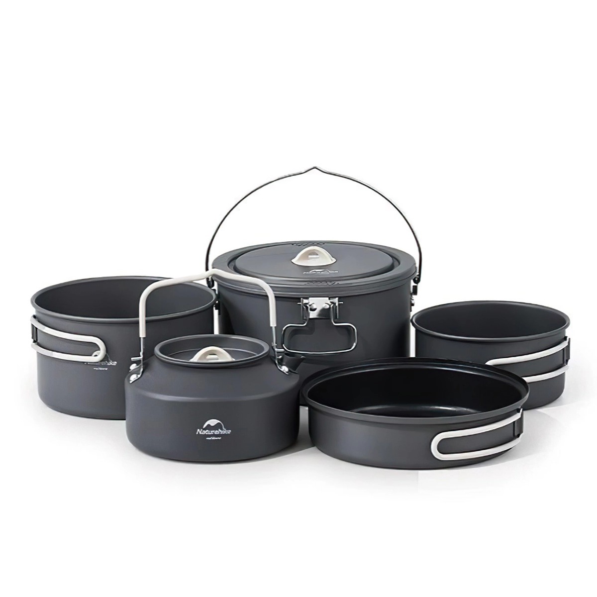 Naturehike Bộ Nồi Nhôm Xếp Gọn Cắm Trại CNH22CJ002