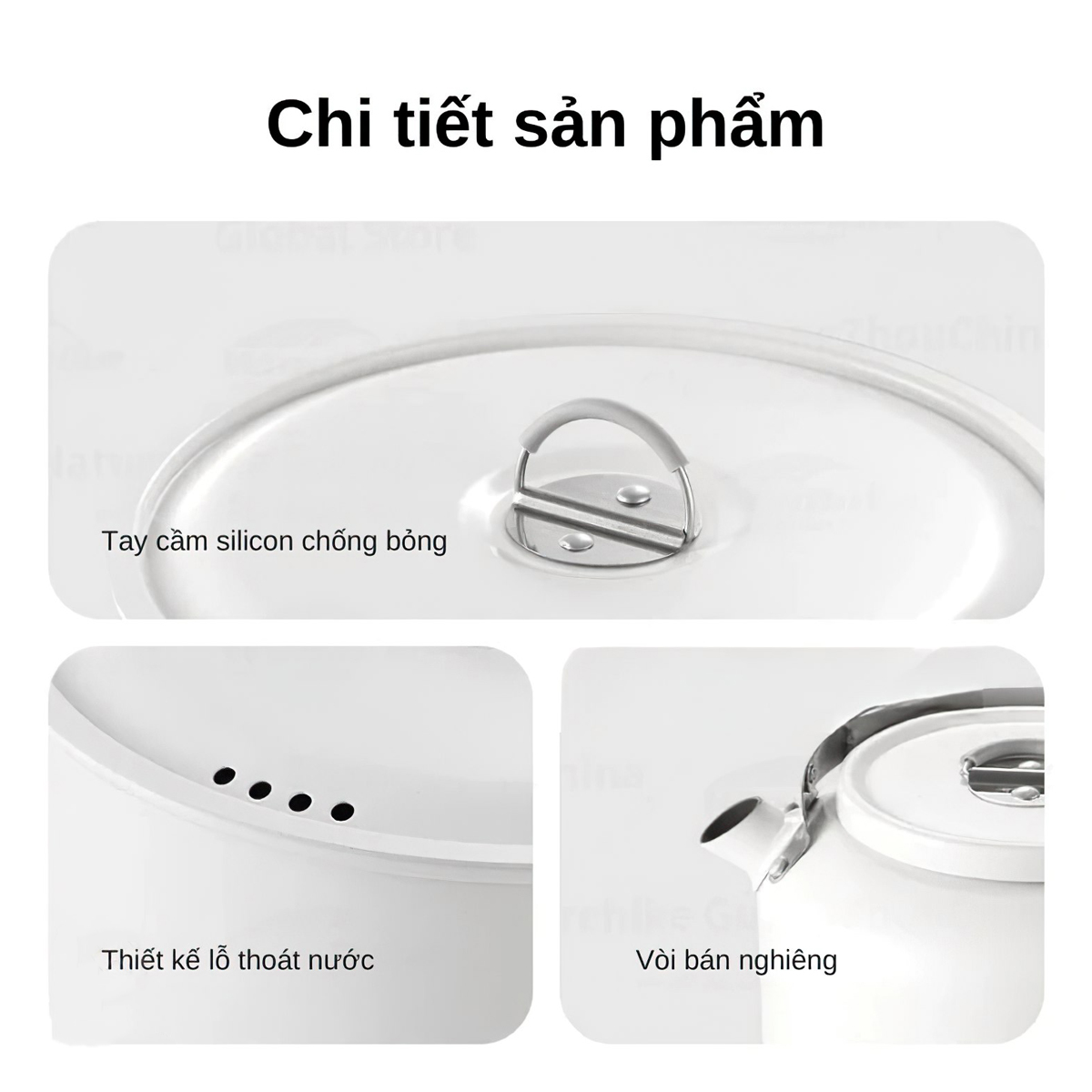 Naturehike Bộ Nồi Tráng Men Cắm Trại Cao Cấp CNK2450CF013