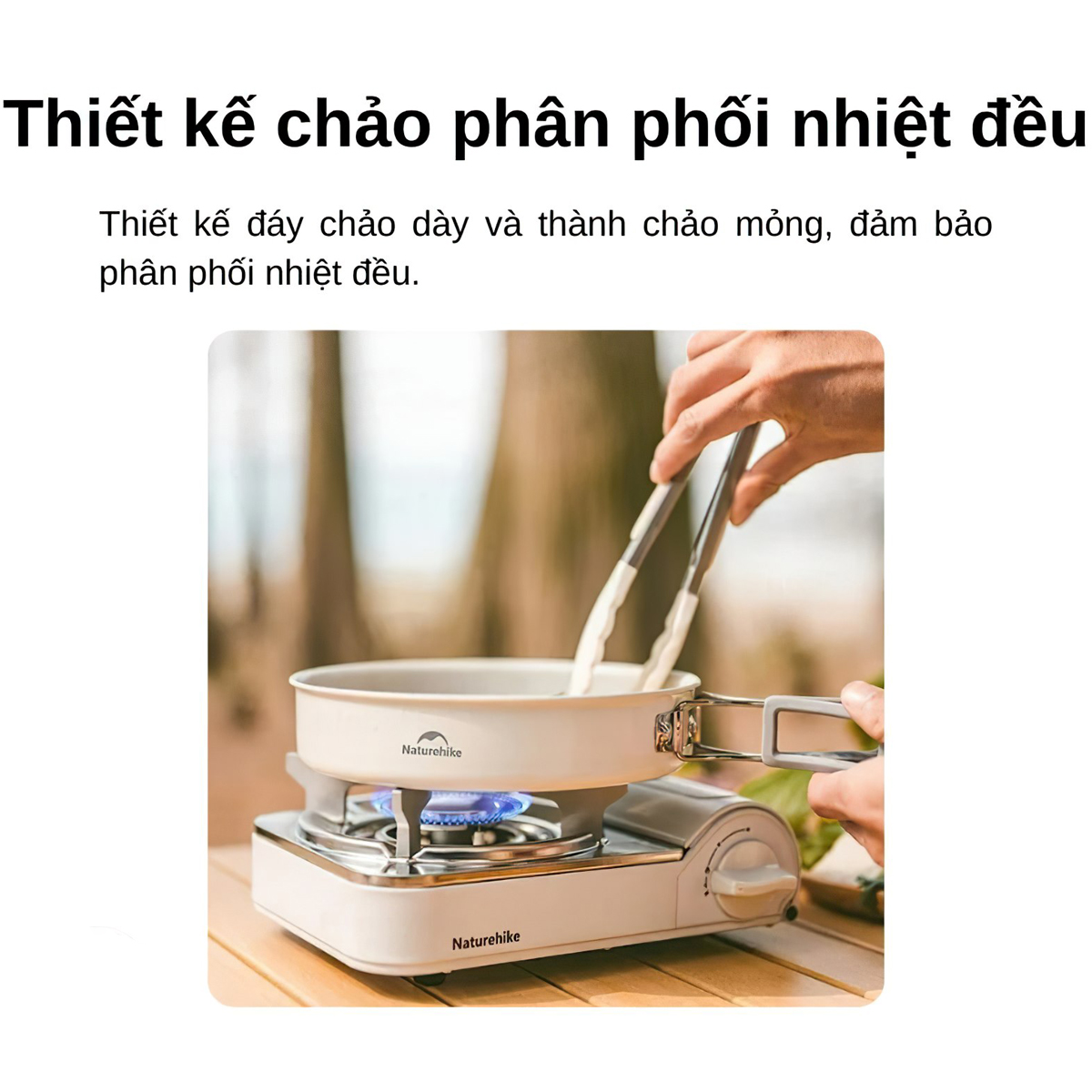 Naturehike Bộ Nồi Tráng Men Cắm Trại Cao Cấp CNK2450CF013