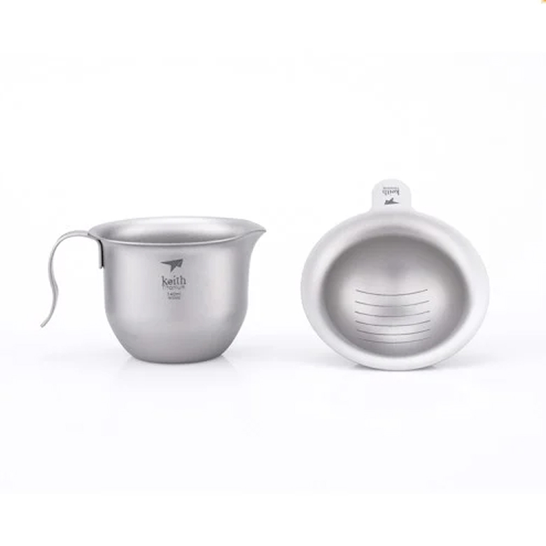 Bộ Pha Trà Dã Ngoại Keith Titanium (10pcs)