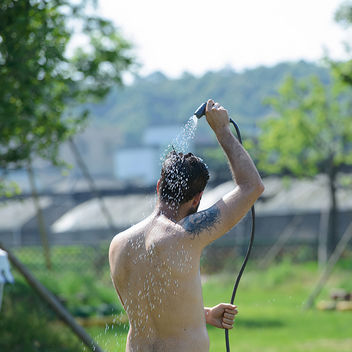 NatureHike NH17L101-D Bộ Vòi Tắm Túi Nước Dã Ngoại