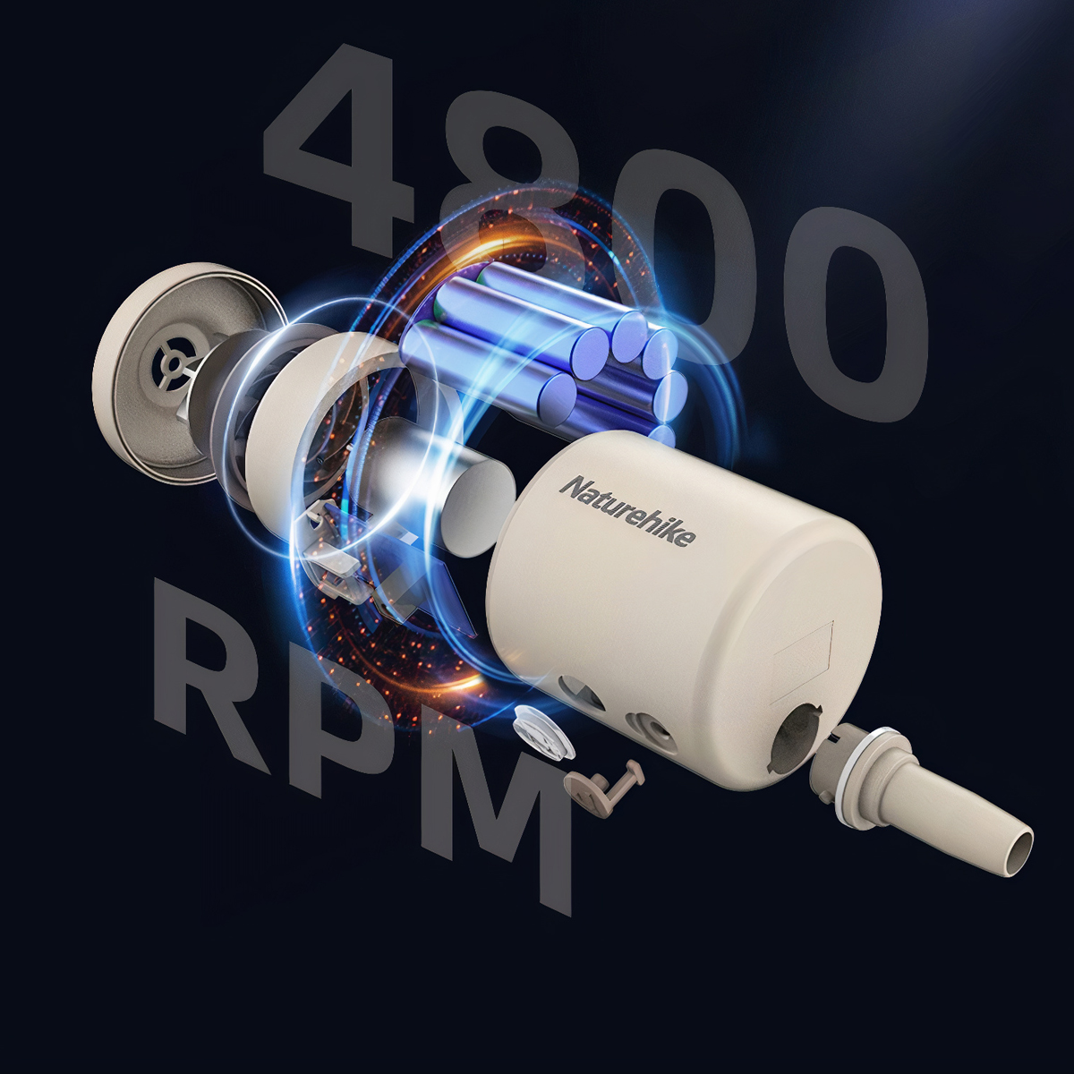 Bơm Điện Mini Cầm Tay Naturehike