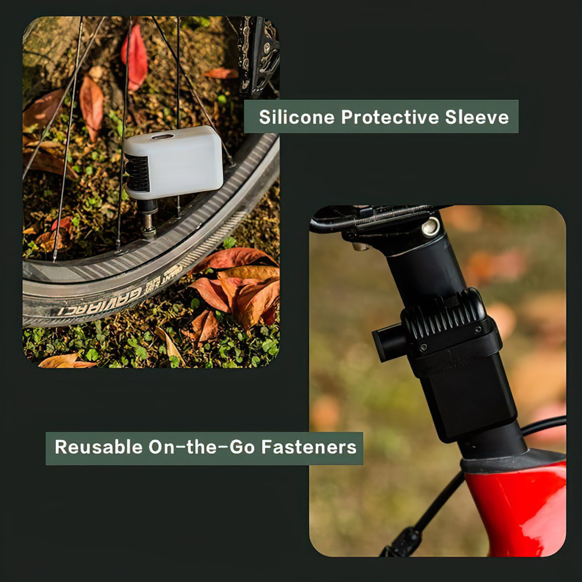 Flextail Tiny Bike Pump 100PSI Bơm Xe Đạp Bằng Điện Di Động