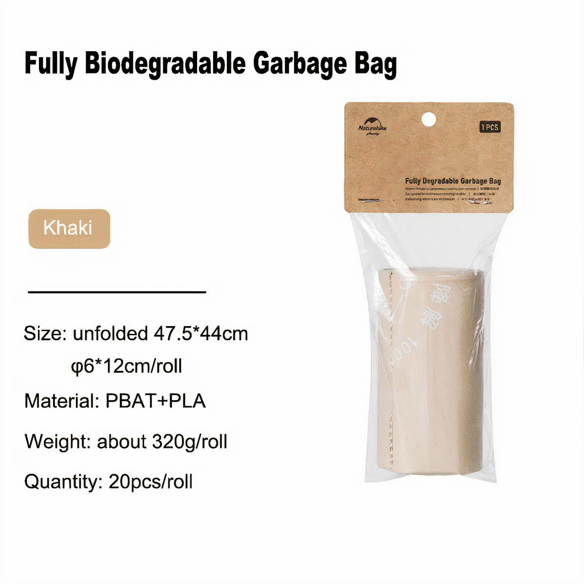 Naturehike NH22SJ00B Bồn Vệ Sinh Kiêm thùng Rác Cắm Trại Dã Ngoại Gấp Gọn Tiện Lợi