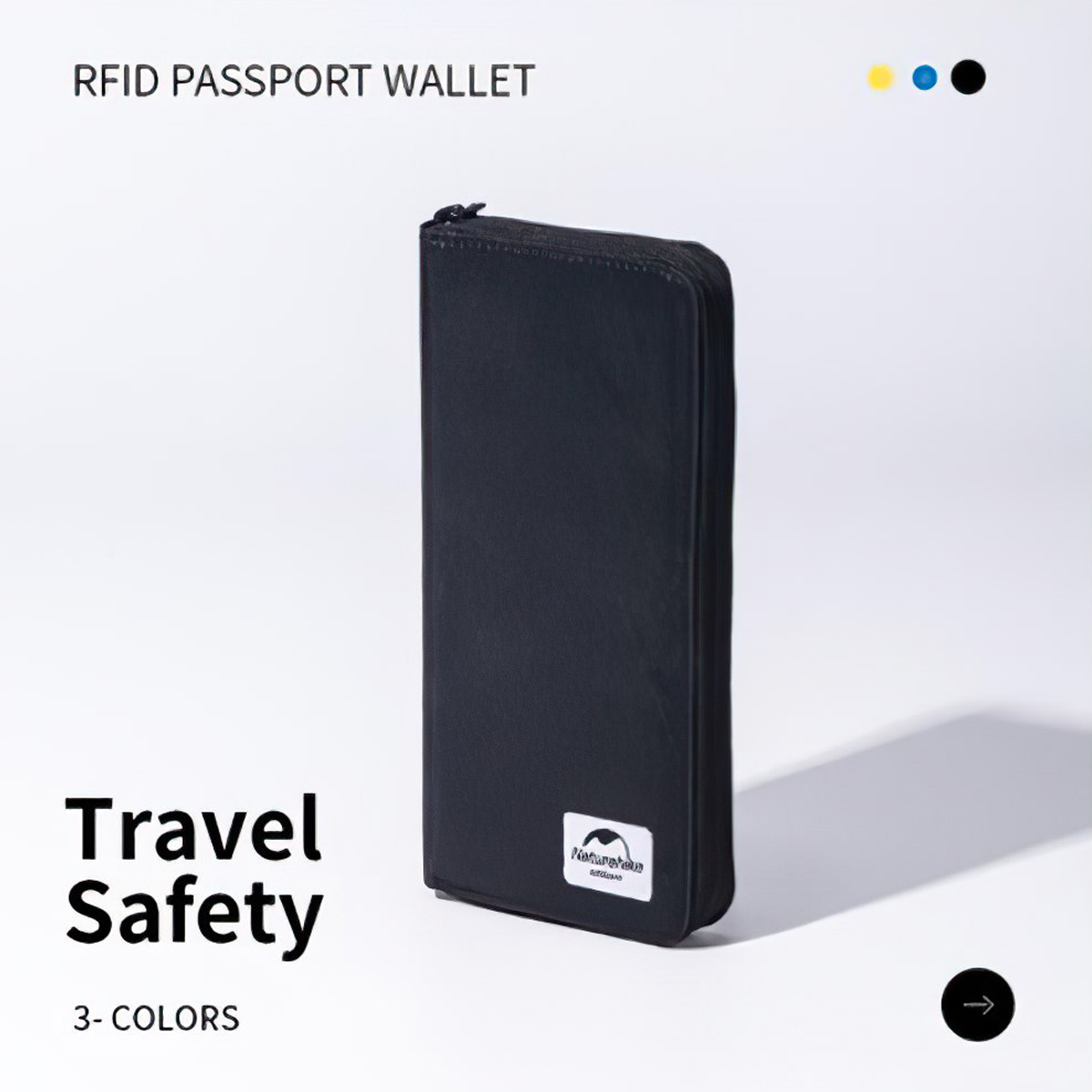 Naturehike NH19BB087 Bóp Ví Đựng Hộ Chiếu Chống Thấm Nước  ZT07 XPAC Passport Wallet Q-9B