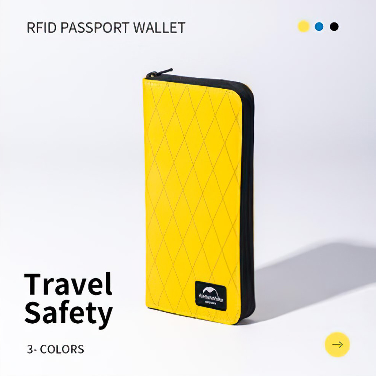 Naturehike NH19BB087 Bóp Ví Đựng Hộ Chiếu Chống Thấm Nước  ZT07 XPAC Passport Wallet Q-9B