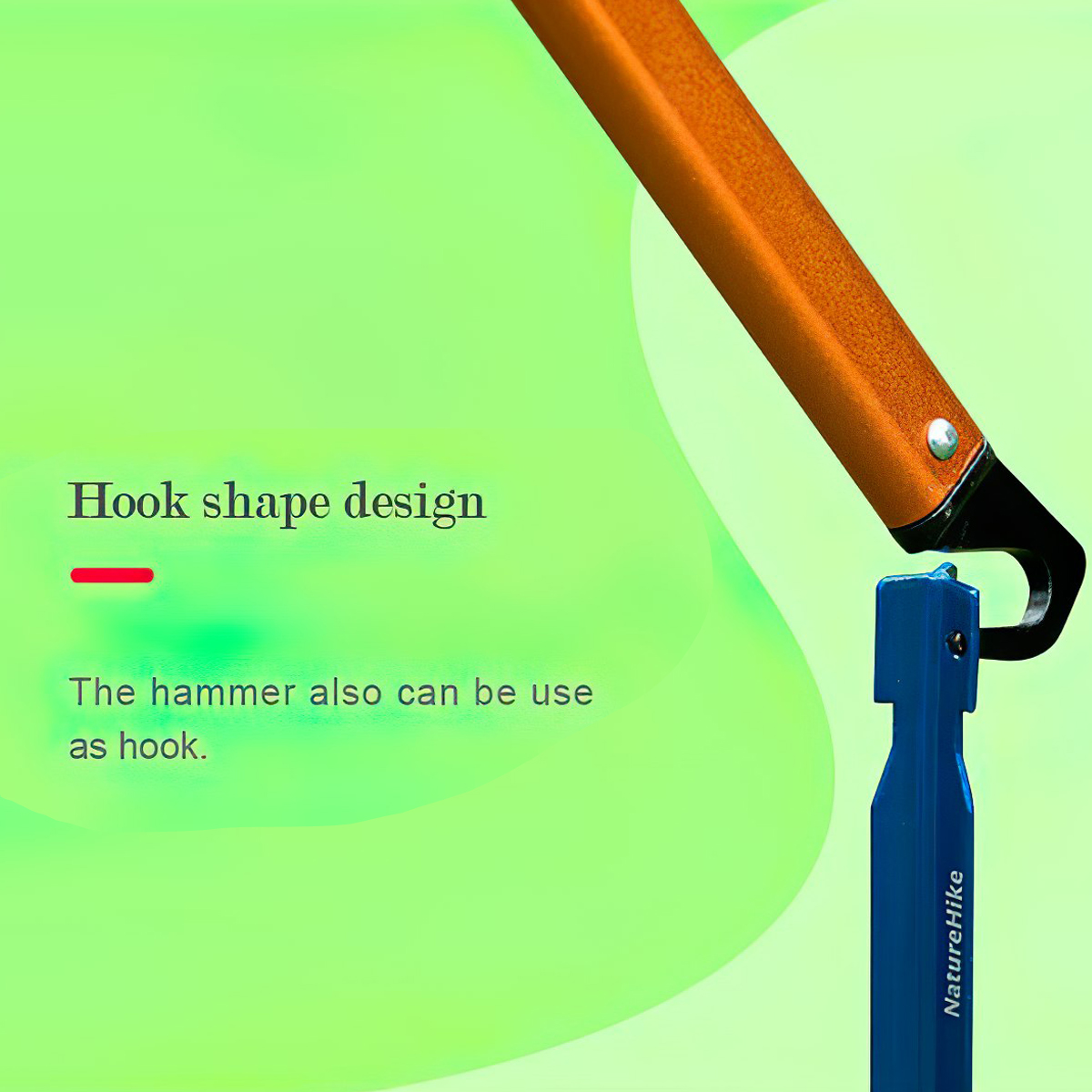 Búa Đa Năng Siêu Nhẹ Cắm Trại Naturehike