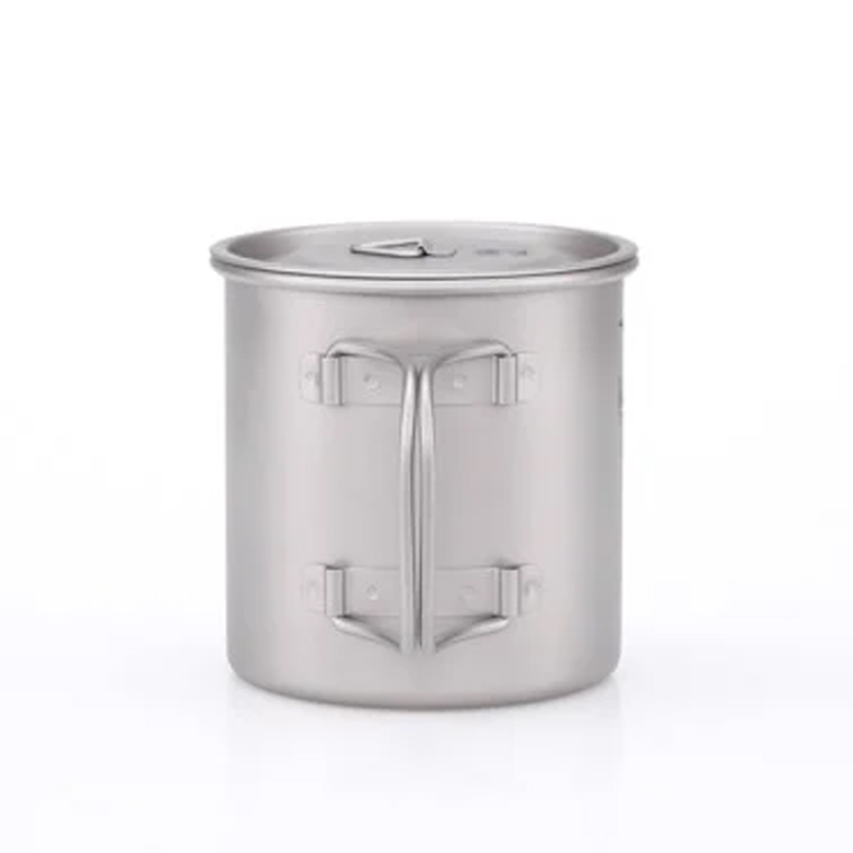 Ca titanium 1 lớp có tay cầm (500ml)