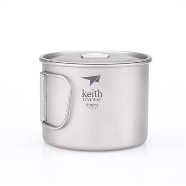 Ca titanium 1 lớp có tay cầm (900ml)