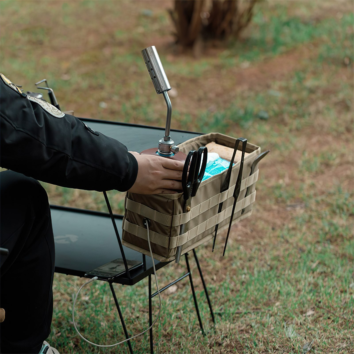 Campingmoon BG-1235  BK-1235 Túi Treo Giá Kệ