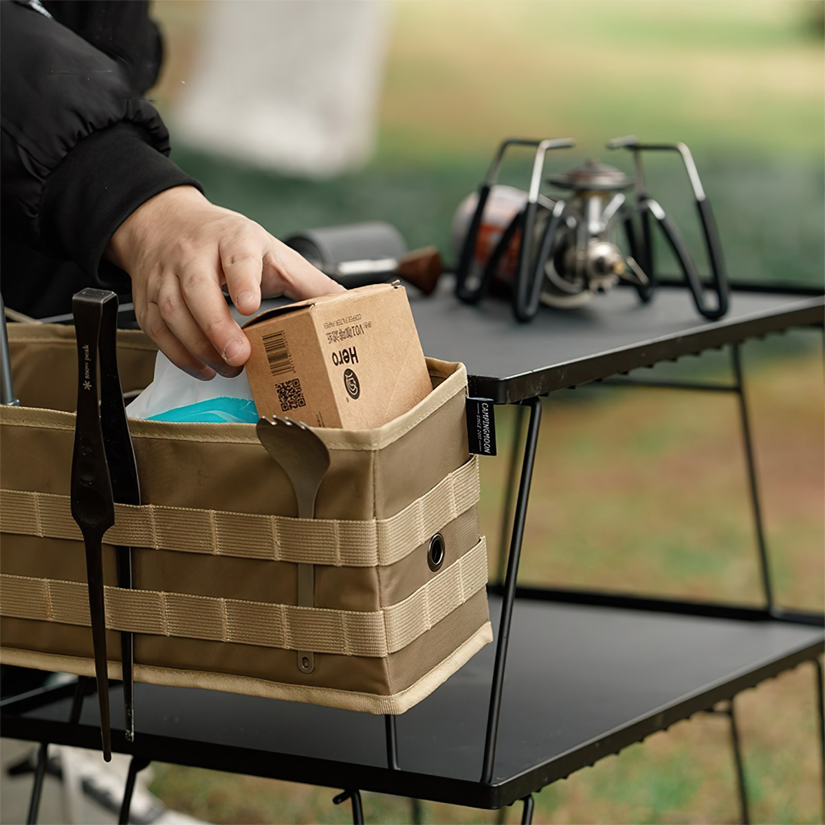 Campingmoon BG-1235  BK-1235 Túi Treo Giá Kệ