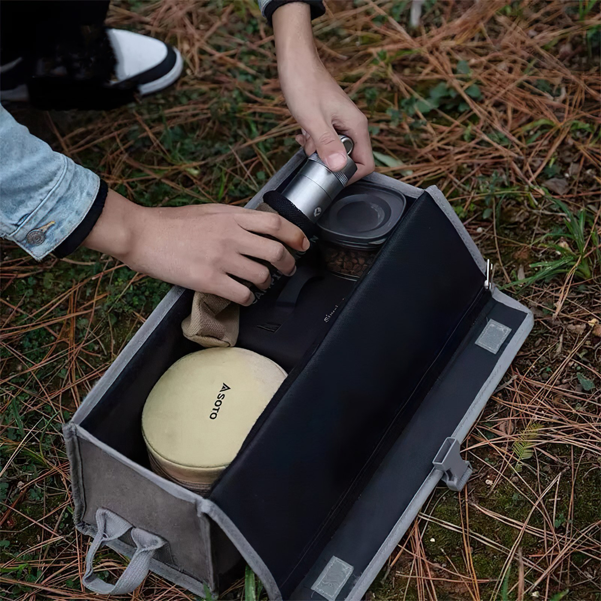 Campingmoon CC-115 CC-152 Cối Xay Cà Phê