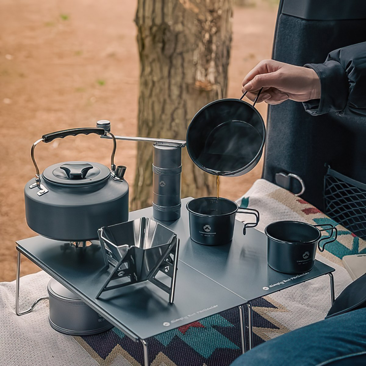 Campingmoon CC-115 CC-152 Cối Xay Cà Phê